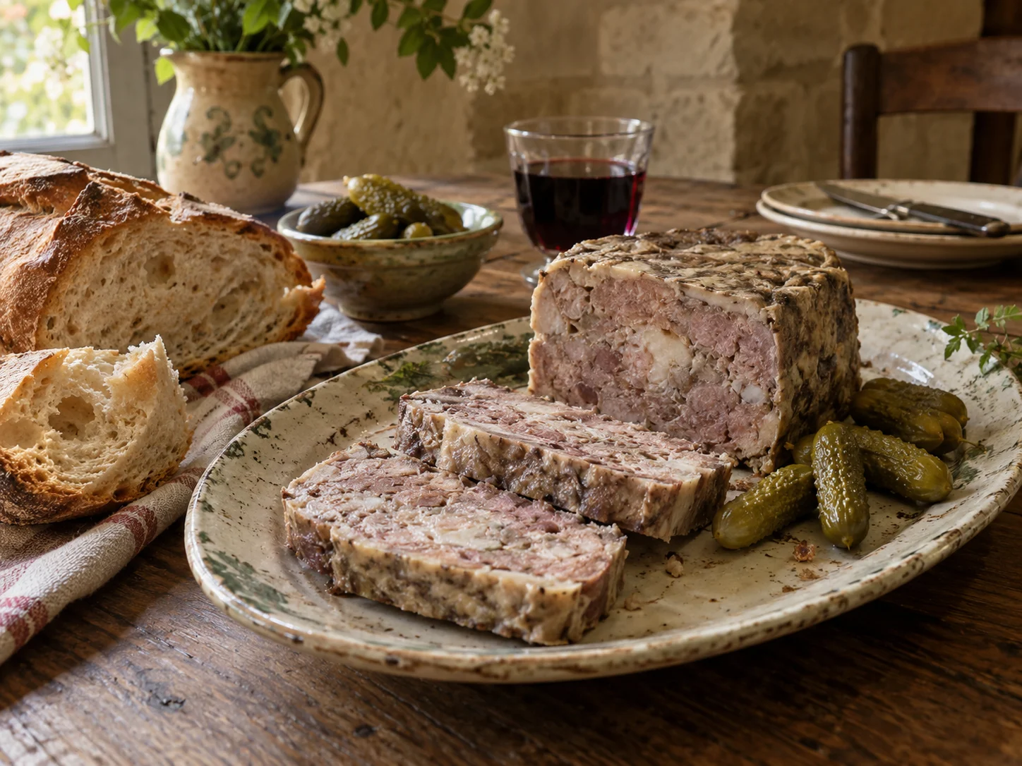La terrine maison — Les Trois Aulnes