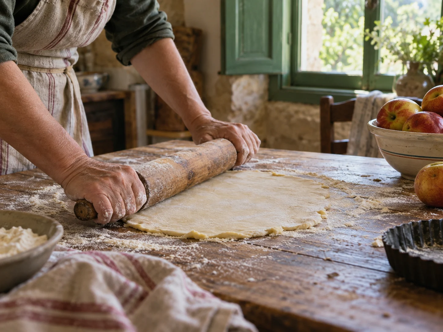 Les mains à la pâte — Les Trois Aulnes